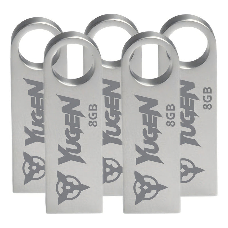 Memoria Usb Bulk Yu108g 8gb 2.0 Gris