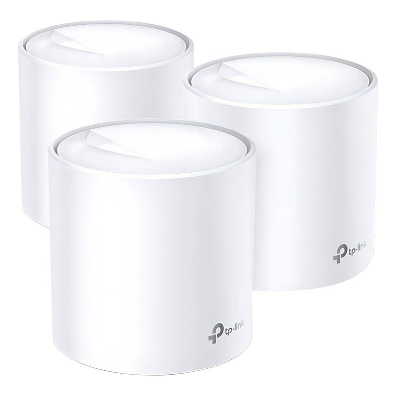 Sistema Wi-fi Mesh, Access Point, Router, Wmm Tp-link Deco V3 Deco X60(2-pack) Blanco Pack X 3 Unidades