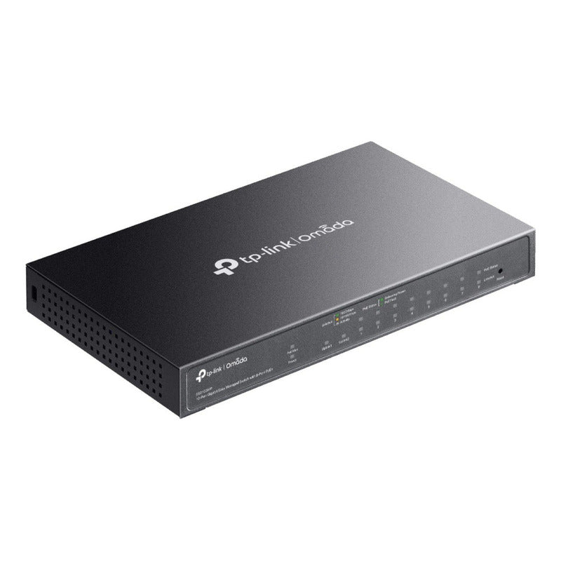 Switch Tp-link Es210gmp 10 Puertos Giga 8 Poe+ 123w Omada