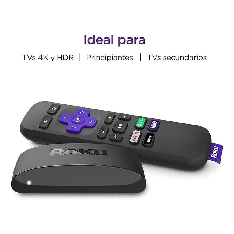 Roku Express 4k+ 3941r Negro De Voz