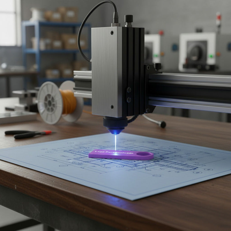 Kit 30 Memorias Usb 16gb Personalizadas Logo Laser Metal /i Morado