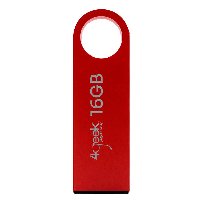 Kit 20 Memorias Usb 16gb 2.0 Rojo 4geek Compatibles Windows Linux Ios Liso
