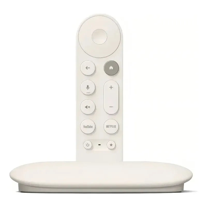 Google Chromecast 4k Control Remoto Por Voz Ga-05662us Streamer 32 Gb 4 Gb De Ram Color Blanco 2025 De Voz