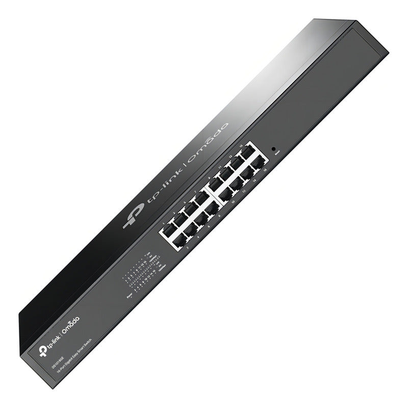 Switch Tp-link Ds1016ge 16 Puertos Gigabit Omada Rackeable