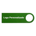 Kit 30 Memorias Usb 16gb Personalizadas Logo Laser Metal /i Verde Lisa
