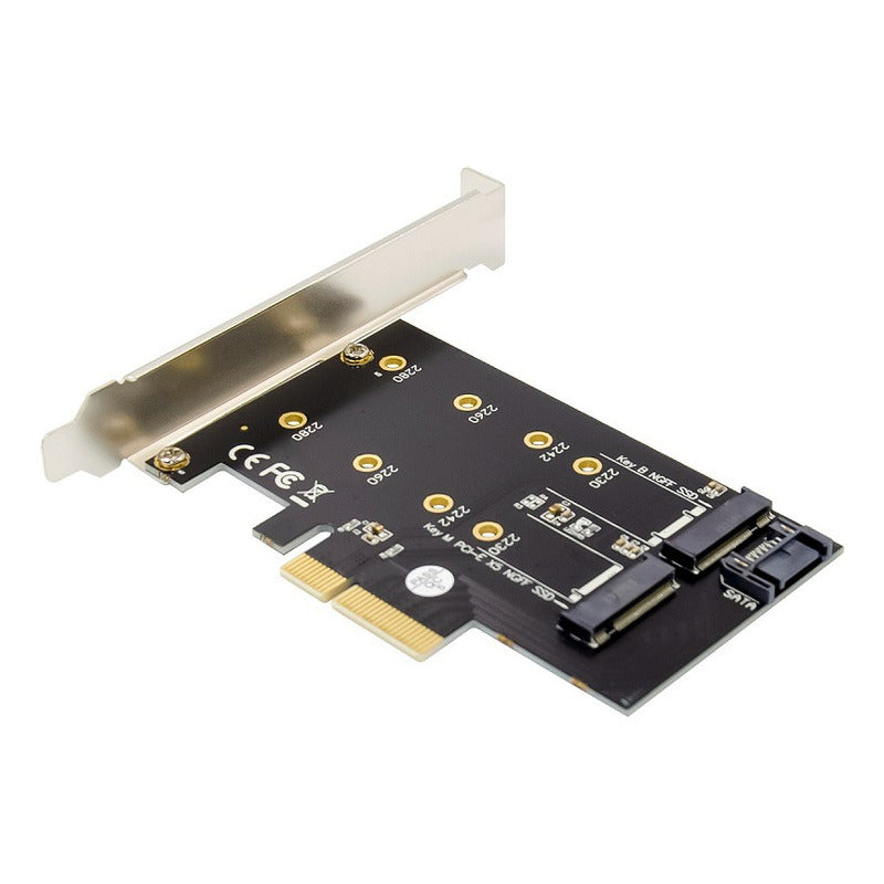 Tarjeta Adaptadora Pci-e X4 M.2 Nvme Ngff Ssd Xm-pex4-m2mb