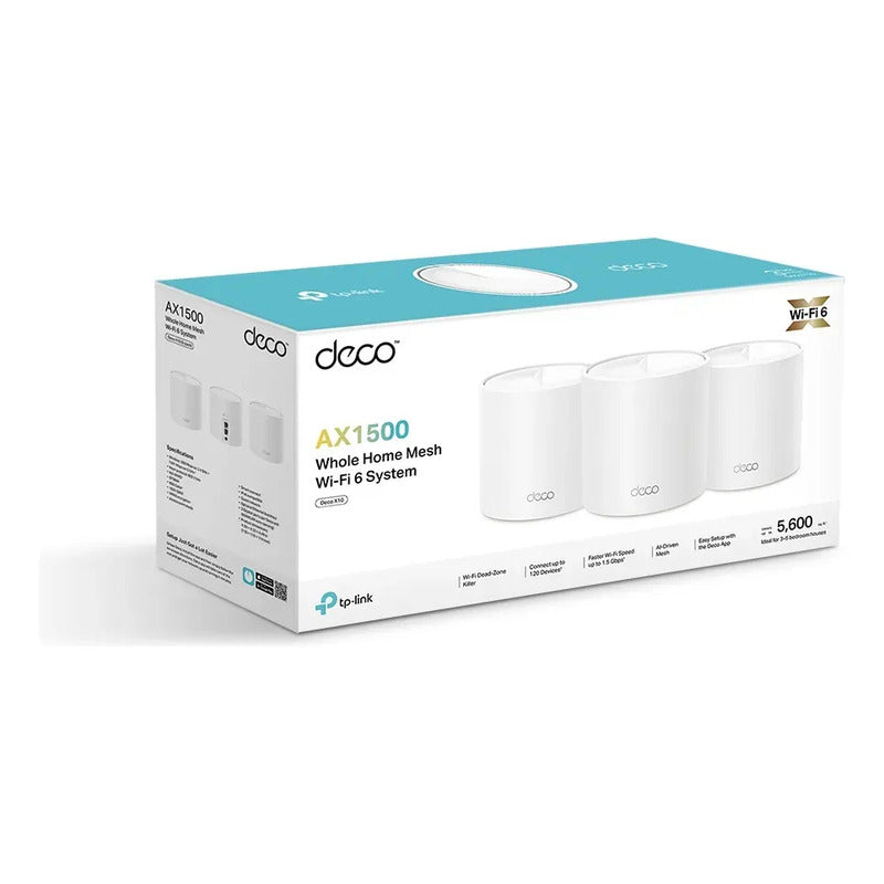 Kit 3 Wi-fi Mesh Tp-link Deco W4500 Ac1200 Cobertura Total