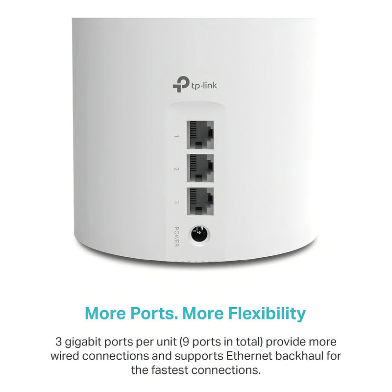 Ax3000 W. H. Mesh Wi-fi 6 Stm Tp-link Deco X55 (3-pack) /vc