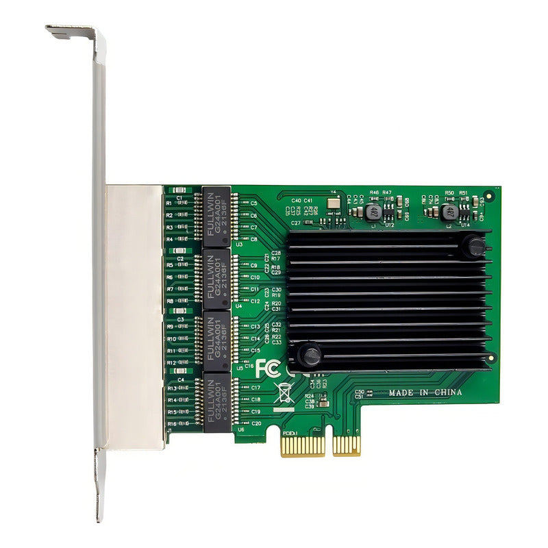 Tarjeta De Red X-media Xm-na3840 4 Puertos Gigabit Pci-e /vc