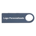 70 Memorias Usb 32gb Personalizadas Logo Laser Metal Azul 2 Y1