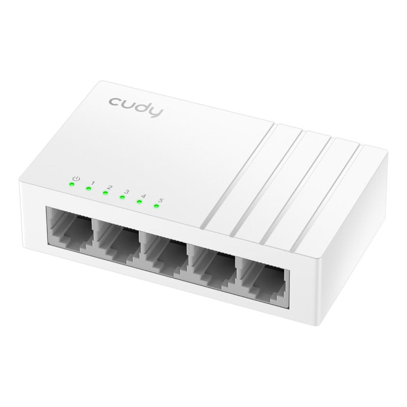 Switch Cudy Fs105d 5 Puertos 10/100 Mbps Carcasa Plástica