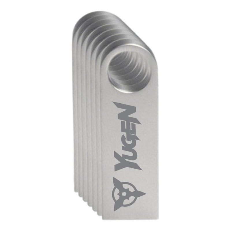 20 Memoria Usb 2.0 16gb Metal Granel Mayoreo Barata Color Plateado