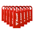Paquete 30 Memoria Usb 8gb A Granel Metálica Mayoreo Yugen Rojo Y1