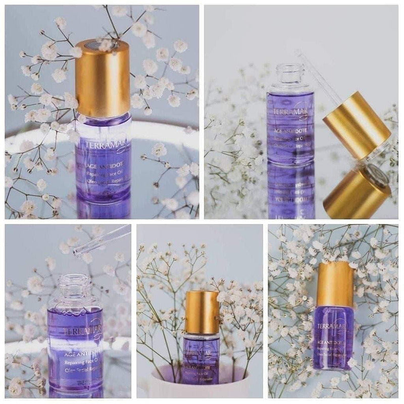 Aceite Óleo Facial Reparador Terramar De 30ml