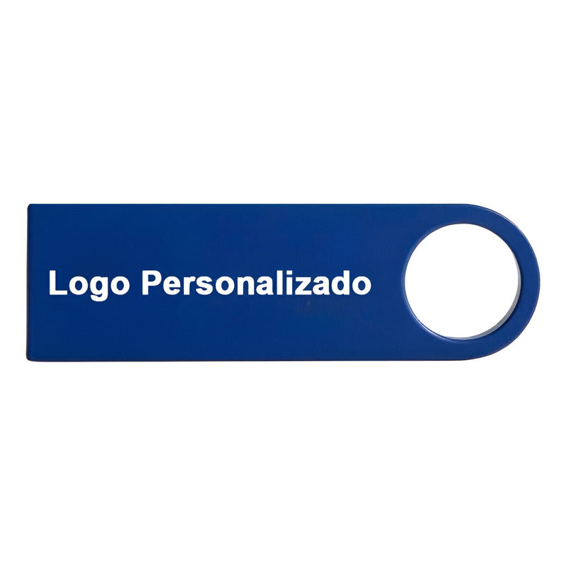 Kit 5 Memorias Usb 8gb Personalizadas Logo Laser Metal /i