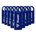 Paquete 100 Memoria Usb 8gb A Granel Metálica Mayoreo Yugen Azul Y1