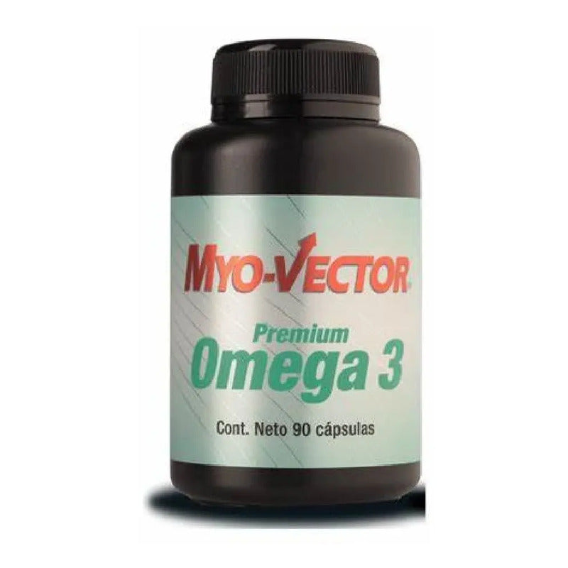 Omega 3 Myo-vector 90 Cápsulas Gel Beneficios Cardiovasculares E Inmunológicos Capsula Gel