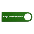 Kit 350 Memorias Usb 16gb Personalizadas Logo Laser Metal /i Verde Y1