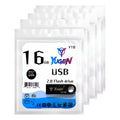 Kit  40 Memorias Usb 16gb Metalica Usb 2.0 Yugen  Negra Y1b Negro Y1b