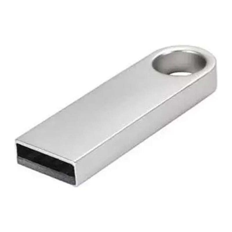 Kit 30 Memorias Usb 16gb 2.0 Bulk Sft Plateada A Granel Plateado Liso