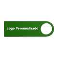 Kit 150 Memorias Usb 8gb Personalizadas Logo Laser Metal /i Verde Y1