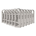 Kit 20 Memorias Usb 16gb Yugen Y1 Metal Usb 2.0 Pack Plateado