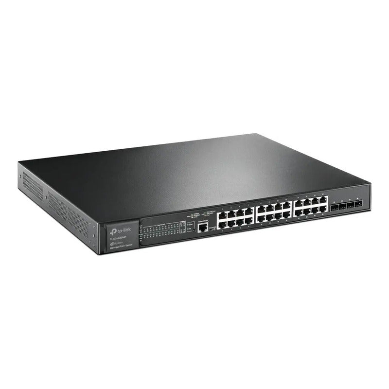 24 Port Gigabit L Switch + & 4 Port 10ge Sfp Tl-sg3428xm /vc