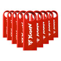 Paquete 50 Memoria Usb 8gb A Granel Metálica Mayoreo Yugen Rojo Y1