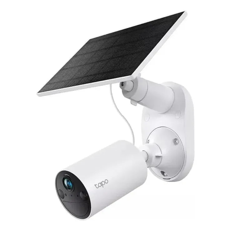 Kit 3 Cámaras Seguridad Tp-link Tapo Tc82 Solares 2k Wi-fi Blanco