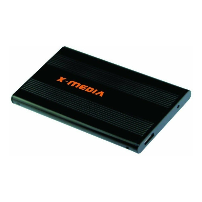 Carcasa Externa X-media De Aluminio Para Disco Duro 2.5  Sata A Usb 2.0 Negro