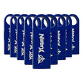 Paquete 30 Memoria Usb 8gb A Granel Metálica Mayoreo Yugen Azul Y1