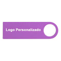 Kit 350 Memorias Usb 16gb Personalizadas Logo Laser Metal /i Violeta Y1