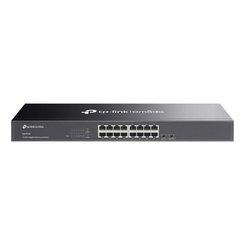 Switch Gigabit 16 Puertos Tp-link Ds1016g Omada Rackeable