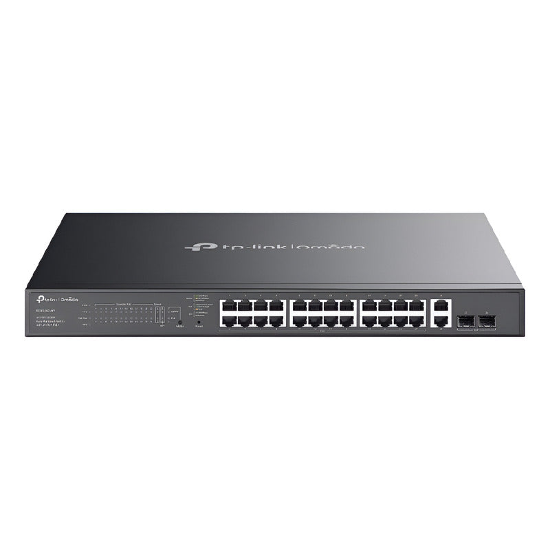 Switch Ethernet Tp-link Omada Es228gmp Gestionable De 28 Puertos (24 Poe+)