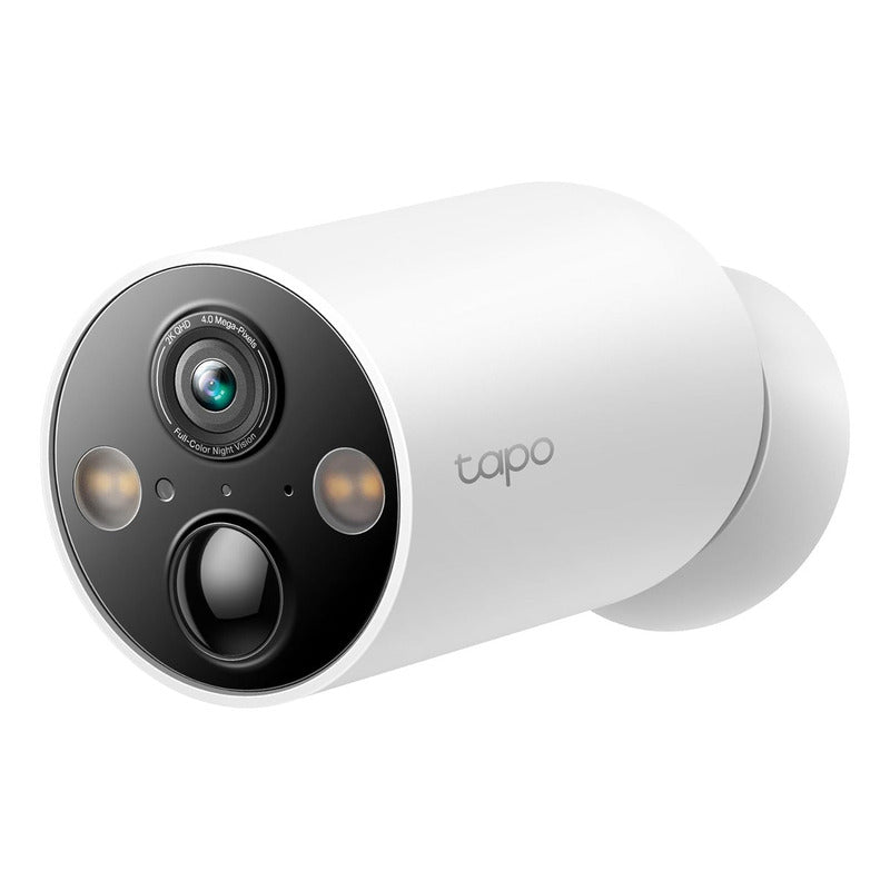 Cámara De Seguridad Inalámbrica Tp-link Tapo C425 Para Exteriores Con Batería Recargable Y Visión Nocturna 2k Blanco