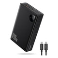 Cargador Portátil De 24000mah 140w Y Cable Usb C De 100 W A Color Negro