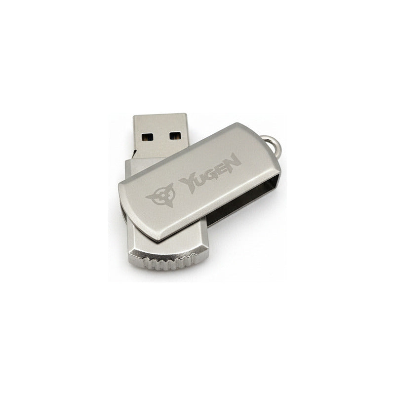 Paquete 30 Memoria Usb 8gb A Granel Metálica Mayoreo Yugen Plateado Y13
