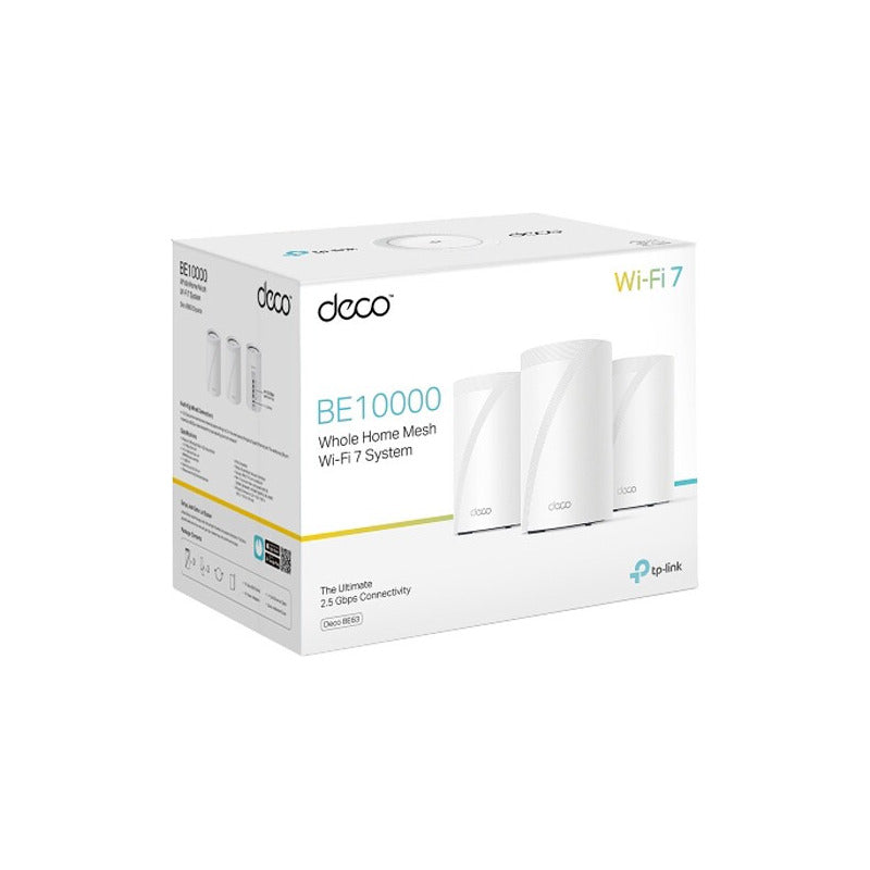Tp-link Deco Be63 Be10000, Triple Banda Inalámbrica, 2,5 G (paquete De 3)