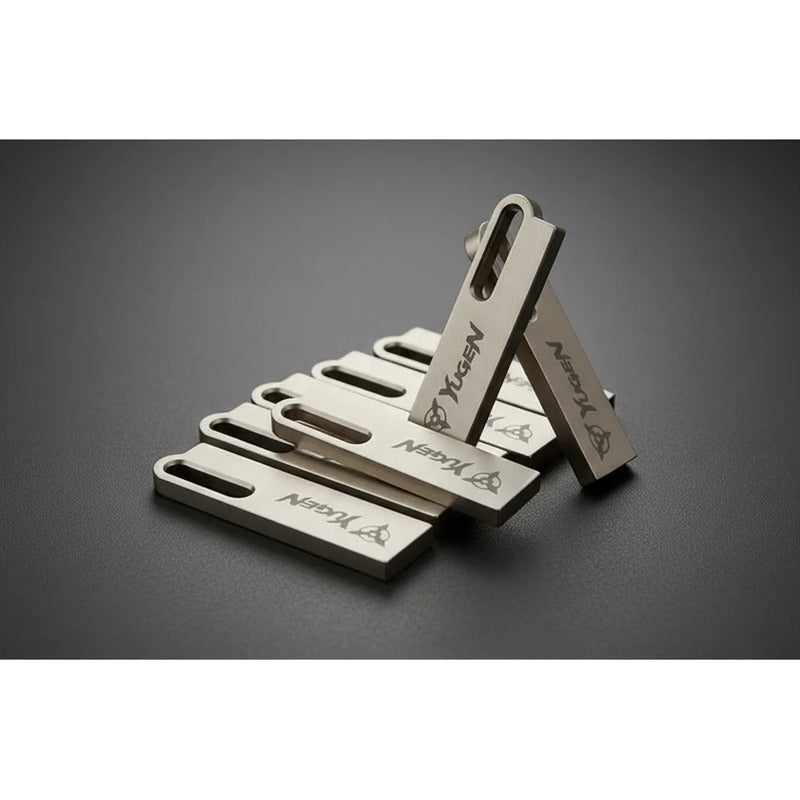 Paquete 10 Memoria Usb 8gb A Granel Metálica Mayoreo Yugen Plateado Y18