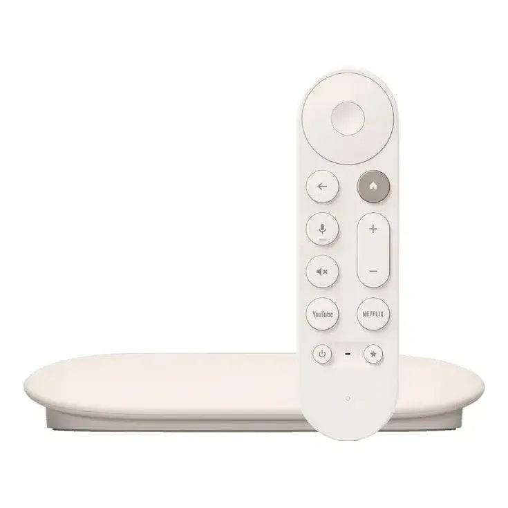 Google Chromecast 4k Control Remoto Por Voz Ga-05662us Streamer 32 Gb 4 Gb De Ram Color Blanco 2025 De Voz