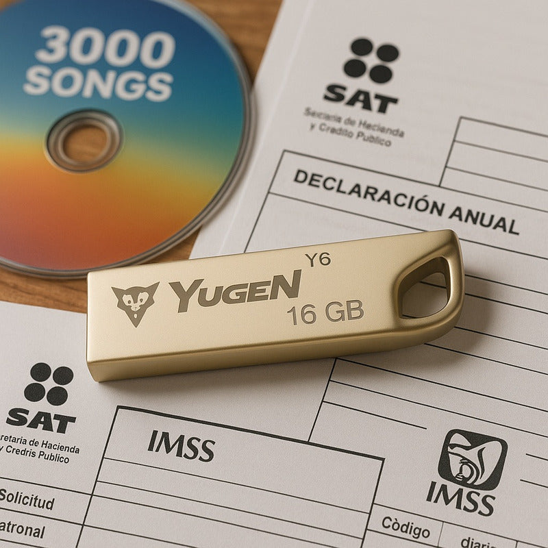Kit  20 Memorias Usb 16gb Metalica Usb 2.0 Yugen  Plata Y6 Plateado Y6