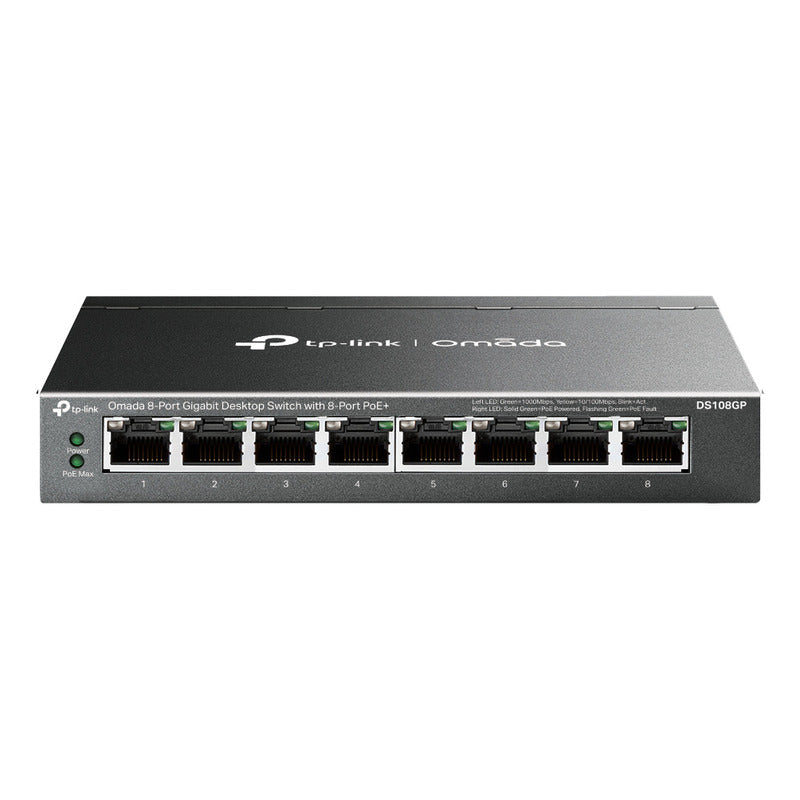 Switch Tp-link Omada Ds108gp 8 Puertos Rj-45