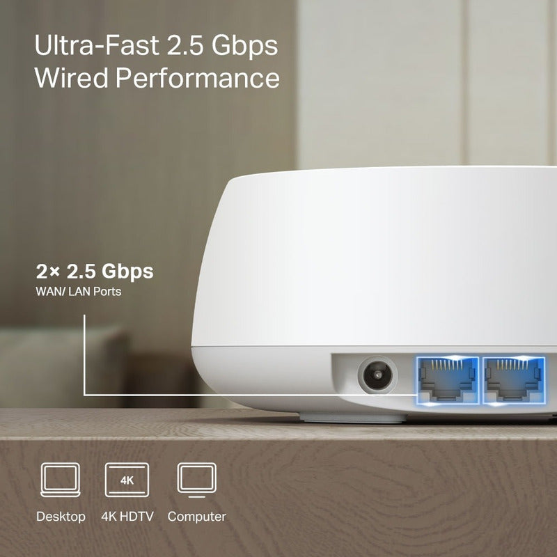 Tp-link Deco Be23 Blanco 3 Pack Router Mesh Wifi 7