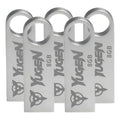 Kit 10 Memoria Usb 8gb Metalica Plata Bulk Suelta Nuevas Y1 Gris