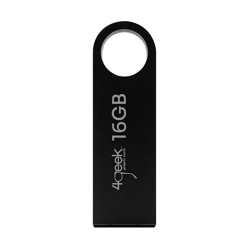 Kit 100 Memorias Usb 16gb Negro 2.0 Bulk 4geek Liso Negro Liso