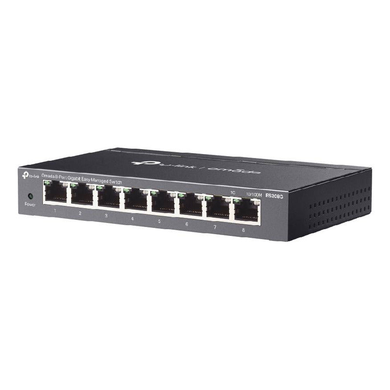 Conmutador Omada By Tp-link Gigabit Rack Es208g De 8 Puertos