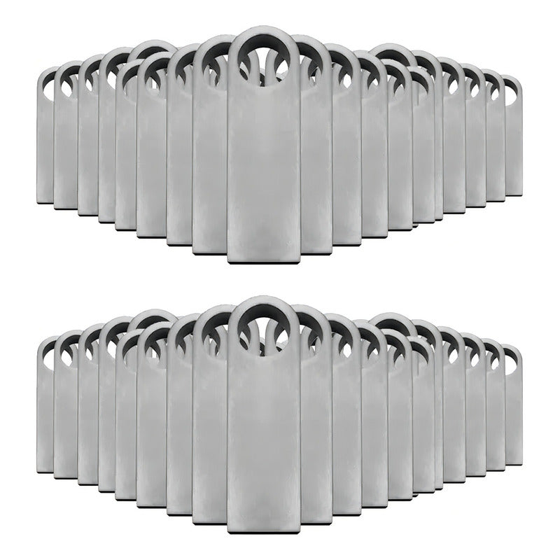 30 Memoria Usb 4geek Bulk-8gb-4geek 8gb 2.0 Liso Plata