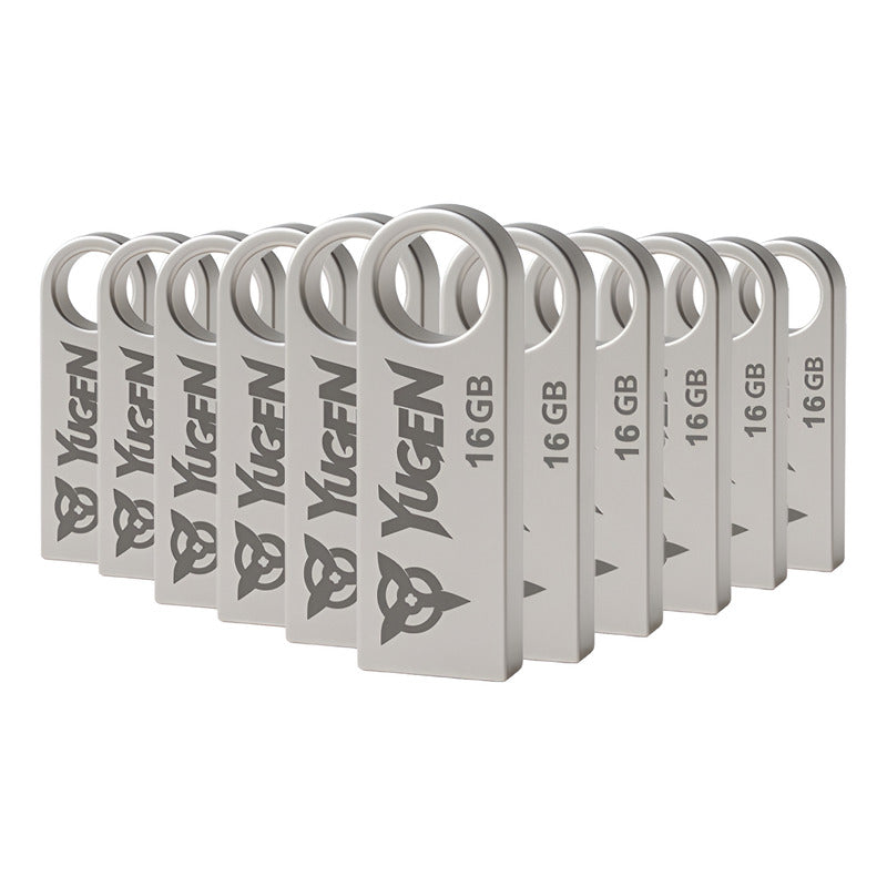 Kit  40 Memorias Usb 16gb Metalica Usb 2.0 Yugen  Y1 Plateado Y1