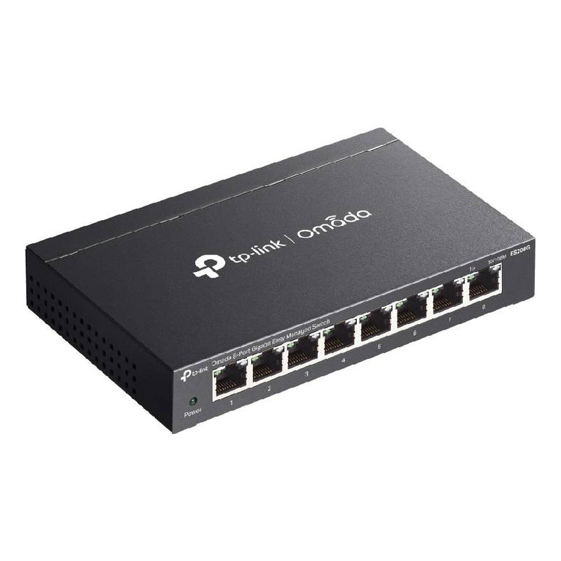 Conmutador Omada By Tp-link Gigabit Rack Es208g De 8 Puertos