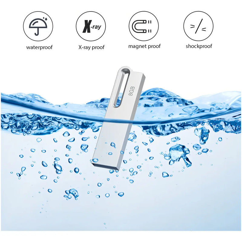 Topesel U311 8 Gb 2.0 Plateado